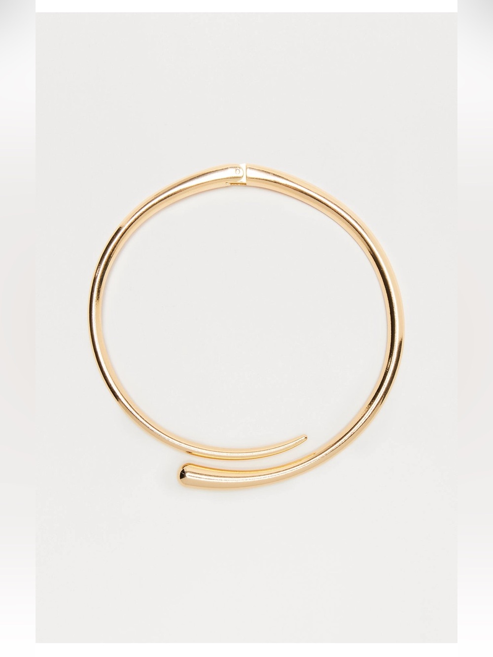 Gold Open-Ended Torque Necklace